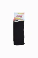 Kozal Termal Havlu Çocuk Külotlu Çorap CKOZ01441 Somon Siyah
