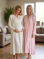 Kruvaze Kadın 2'li Pijama Takımı Bone Club 6311 detay görünüm