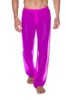 Erkek  Beyaz Transparan Pijama La Blinque 15854-15287beyaz Mor detay görünüm