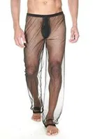 Erkek  Beyaz Transparan Pijama La Blinque 15854-15287beyaz Siyah görsel 4