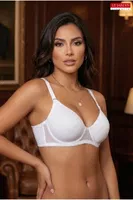 Laurine Balenli Desteksiz Soft Kap Toparlayıcı Sütyen Le Jardin 9050 Beyaz görsel 4