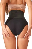 Lazer Kesim Yüksek Bel Slip Korse Form Angel 3206 - 3 Adet Siyah görsel 6