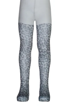 Leopar Baskı Desenli Bebek Külotlu Çorap Dore 12016 - Alternatif Görünüm