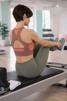 Miofit Seamless Dolgusuz Kadın Spor Sütyeni Miorre 001-001116 Purple Melange görsel 9