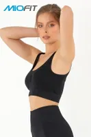MioFit Yoga Crop Büstiyer Siyah görsel 4