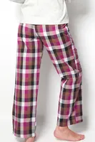 Miorre Bayan Alt Pijama - 001-015128 Kareli detay görünüm