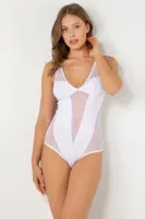 Miorre Modal Çıtçıtlı Fantezi Body - 001-016021 Beyaz görsel 5
