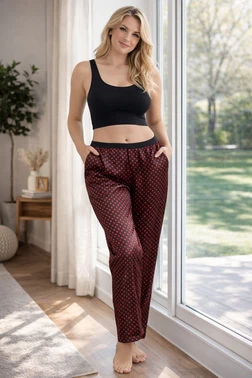 Miorre Miorre Saten Pijama Alti - Alternatif Görünüm