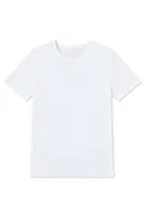 Modal Bisiklet Yaka Erkek T-Shirt Beyaz Yıldız 335 Beyaz detay görünüm