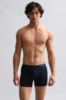 Modal by Tencel Compact Cotton Klasik Boxer Mısırlı EBXR000003 Lacivert