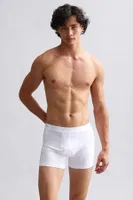 Modal by Tencel Compact Cotton Klasik Boxer Mısırlı EBXR000003 Beyaz görsel 14