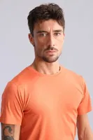 Modal by Tencel Hercules Slim Fit Bisiklet Yaka Fanila / T-Shirt Mısırlı EFNL000010 Pas Kırmızı görsel 4