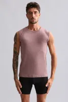 Modal by Tencel Hercules Slim Fit Bisiklet Yaka Sporcu Atlet Mısırlı EATL000007 Lavender görsel 7
