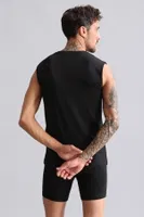 Modal by Tencel Hercules Slim Fit Bisiklet Yaka Sporcu Atlet Mısırlı EATL000007 Siyah görsel 14