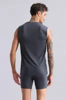 Modal by Tencel Hercules Slim Fit Bisiklet Yaka Sporcu Atlet Mısırlı EATL000007 Antrasit görsel 30
