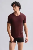 Modal by Tencel Hercules Slim Fit V Yaka Fanila / T-Shirt Mısırlı EFNL000011 detay görünüm