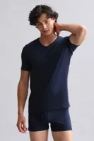 Modal by Tencel Hercules Slim Fit V Yaka Fanila / T-Shirt Mısırlı EFNL000011 görsel 38