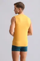 Modal by Tencel Hercules Slim Fit V Yaka Sporcu Atlet / T-Shirt Mısırlı EATL000009 Haki görsel 29