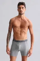 Modal by Tencel Spartacus Performance Long Boxer Mısırlı EBXR000005 Gri görsel 8
