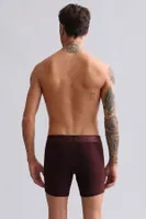 Modal by Tencel Spartacus Performance Long Boxer Mısırlı EBXR000005 Bordo görsel 21