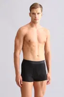 Modal by Tencel Spartacus Plus Performance Boxer Mısırlı EBXR000010 Siyah detay görünüm