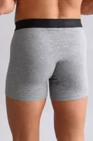 Modal by Tencel Spartacus Plus Performance Long Boxer Mısırlı EBXR000011 Gri Melanj görsel 26