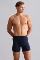 Modal by Tencel Spartacus Plus Performance Long Boxer Mısırlı EBXR000011 Lacivert görsel 43