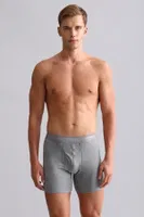 Modal by Tencel Spartacus Plus Performance Long Boxer Mısırlı EBXR000011 Gri Melanj görsel 61