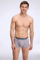 Modal Erkek Gri - Kırmızı - Lacivert 3 lü Boxer Us. POLO Assn. 80584 Görsel görsel 7