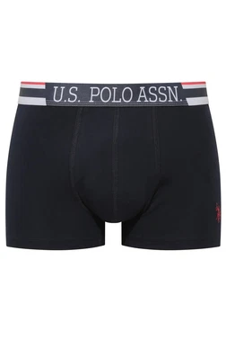 Us. POLO Assn. Modal Erkek Gri - Kırmızı - Lacivert 3 lü Boxer Us. POLO Assn. 80584 - Alternatif Görünüm