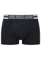 Modal Erkek Gri - Kırmızı - Lacivert 3 lü Boxer Us. POLO Assn. 80584 Görsel detay görünüm
