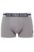 Modal Erkek Gri - Kırmızı - Lacivert 3 lü Boxer Us. POLO Assn. 80584 Görsel görsel 4