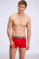 Modal Erkek Gri - Kırmızı - Lacivert 3 lü Boxer Us. POLO Assn. 80584 Görsel görsel 6