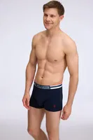 Modal Erkek Gri - Kırmızı - Lacivert 3 lü Boxer Us. POLO Assn. 80584 Görsel görsel 5
