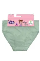 Modal Kaşkorse Kız Çocuk Bikini Külot 12'li Kota 3603 Asorti görsel 6
