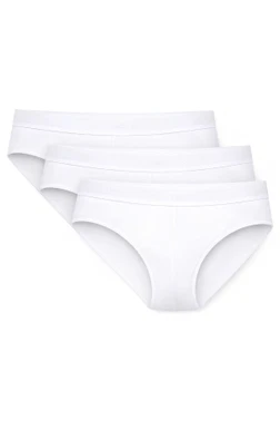 Yıldız Çamaşır Modal Kemerli Erkek Slip Beyaz 3'lü Paket Yıldız 65 - Alternatif Görünüm