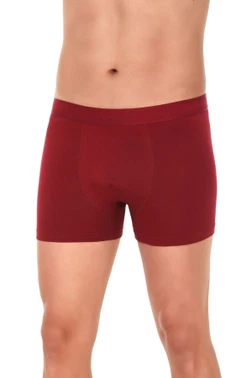 Yıldız Çamaşır Modal Likralı Erkek Boxer Bordo 3'lü Paket Yıldız 37