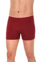 Modal Likralı Erkek Boxer Bordo 3'lü Paket Yıldız 37