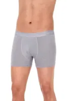 Modal Likralı Erkek Boxer Gri 3'lü Paket Yıldız 41 Gri