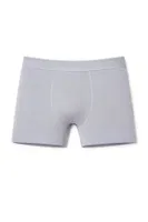 Modal Likralı Erkek Boxer Gri 3'lü Paket Yıldız 41 Gri farklı açı