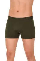 Modal Likralı Erkek Boxer Haki 3'lü Paket Yıldız 36 Haki