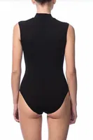 NBB Balıkçı Yaka Sıfır Kol Body 2950 Siyah görsel 7