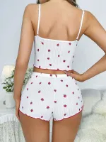 Kadın Şort Büstiyer Pijama Takım Nightlight 3798-1 Görsel detay görünüm