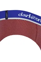 Nokta Desenli Kırmızı Pamuklu Lastikli Slip Külot Darkzone DZ-1103-116-S Görsel farklı açı