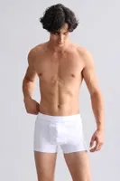 Organıc Pamuklu Compact Cotton Klasik Boxer Mısırlı EBXR000006 Beyaz farklı açı