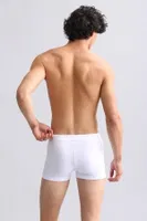 Organıc Pamuklu Compact Cotton Klasik Boxer Mısırlı EBXR000006 Beyaz görsel 4