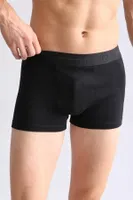Organıc Pamuklu Compact Cotton Klasik Boxer Mısırlı EBXR000006 Siyah görsel 11