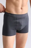Organıc Pamuklu Compact Cotton Klasik Boxer Mısırlı EBXR000006 Antrasit görsel 23