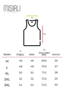 Organıc Pamuklu Hercules Slim Fit Basic Atlet Mısırlı EATL000008 görsel 13