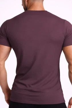 Organıc Pamuklu Hercules Slim Fit Bisiklet Yaka Fanila / T-Shirt Mısırlı EFNL000012 - Alternatif Görünüm